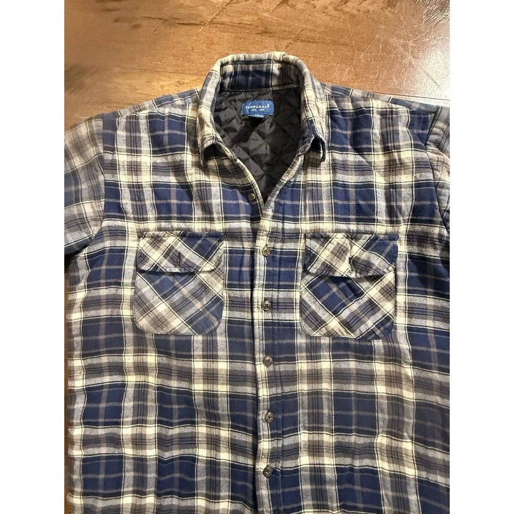 Towncraft quilted flannel